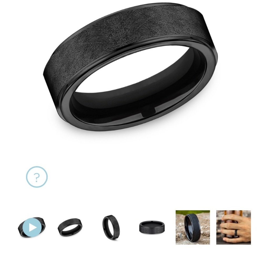 Benchmark Titanium Wedding Band The Whitman